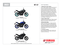 Yamaha MT07 - 2022 Brozura EN-5